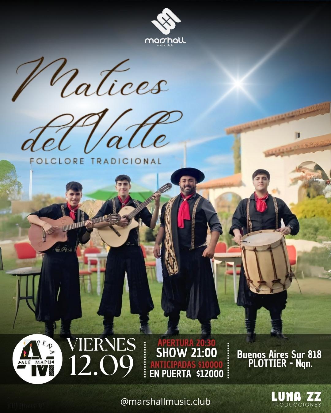 Peña matices del valle